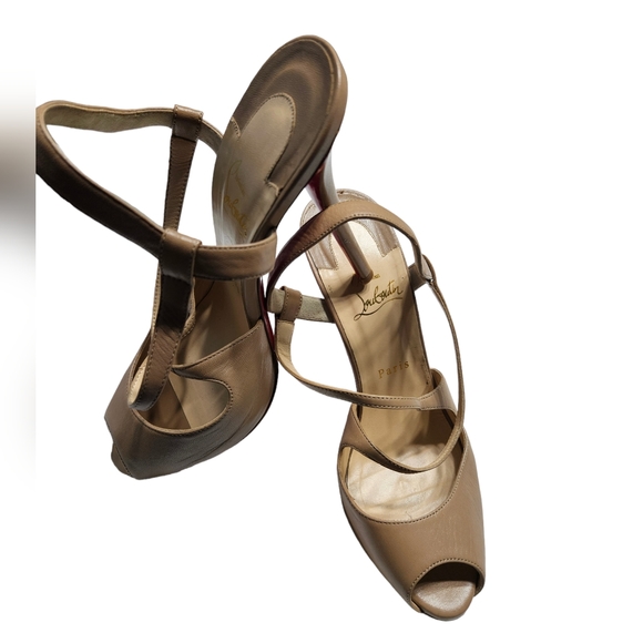CHRISTIAN LOUBOUTIN HEELS SIZE 40 - Picture 3 of 13